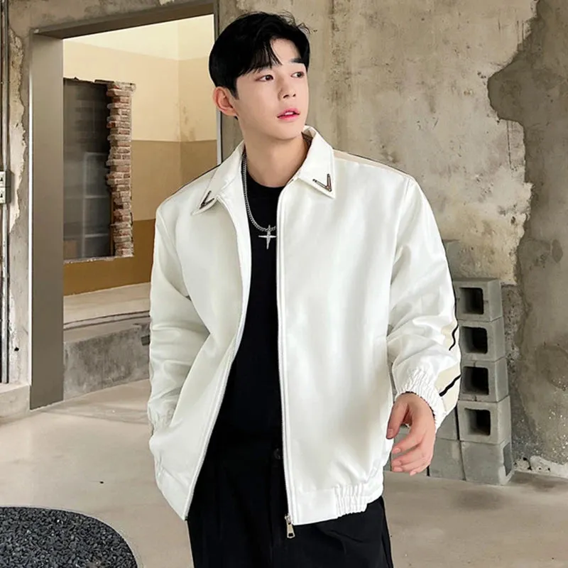 Metal Appliques Collar Design Jacket