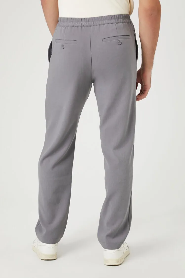 Mid-Rise Slim-Fit Pants