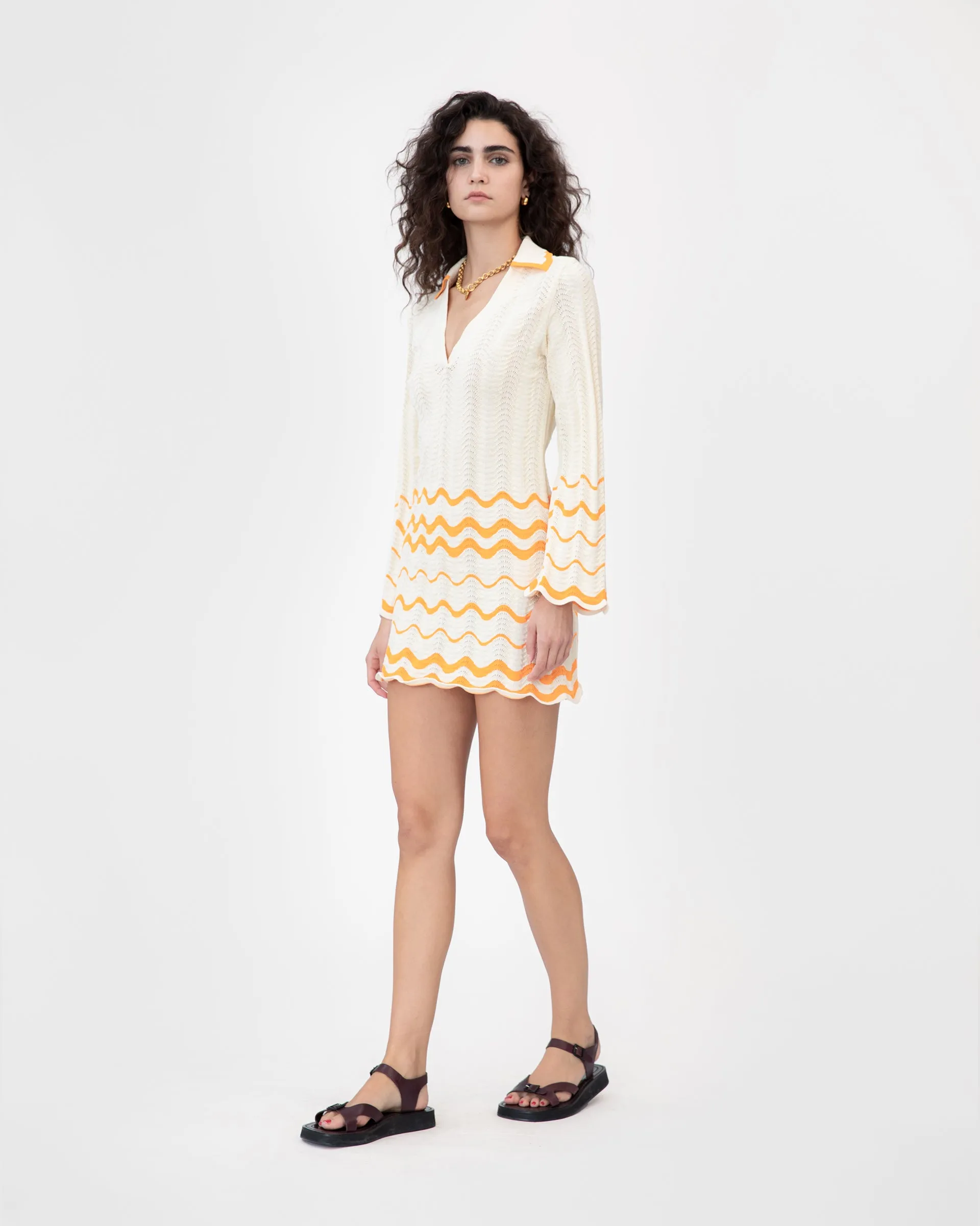 Two Tone Coloration Miles Dress