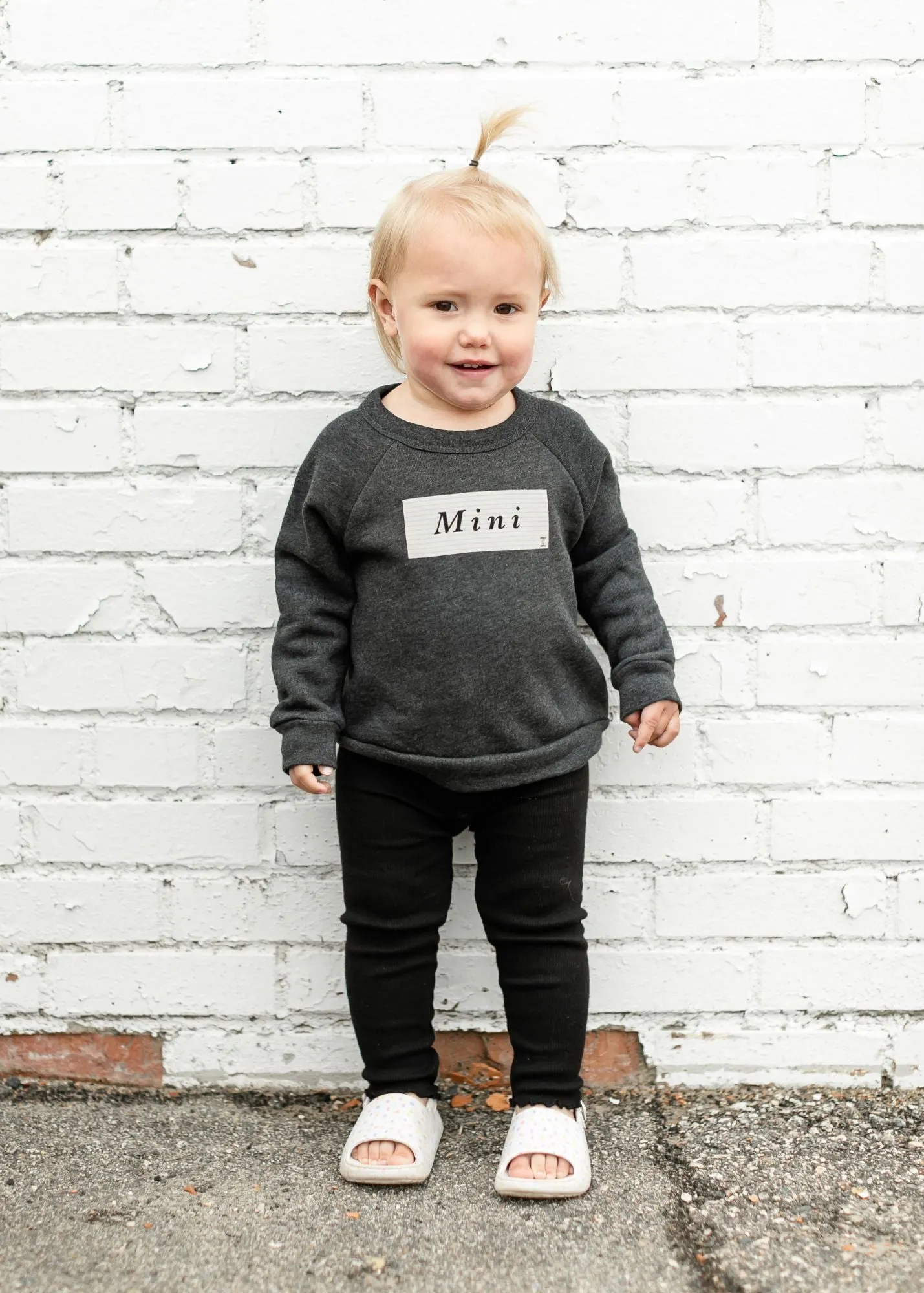 Mini Graphic Crewneck Sweatshirt - FINAL SALE