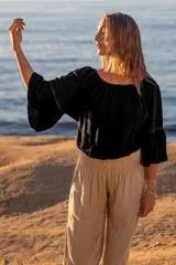 Fashion Statement LowProfileDesign PIYOGA Lace Lined Top