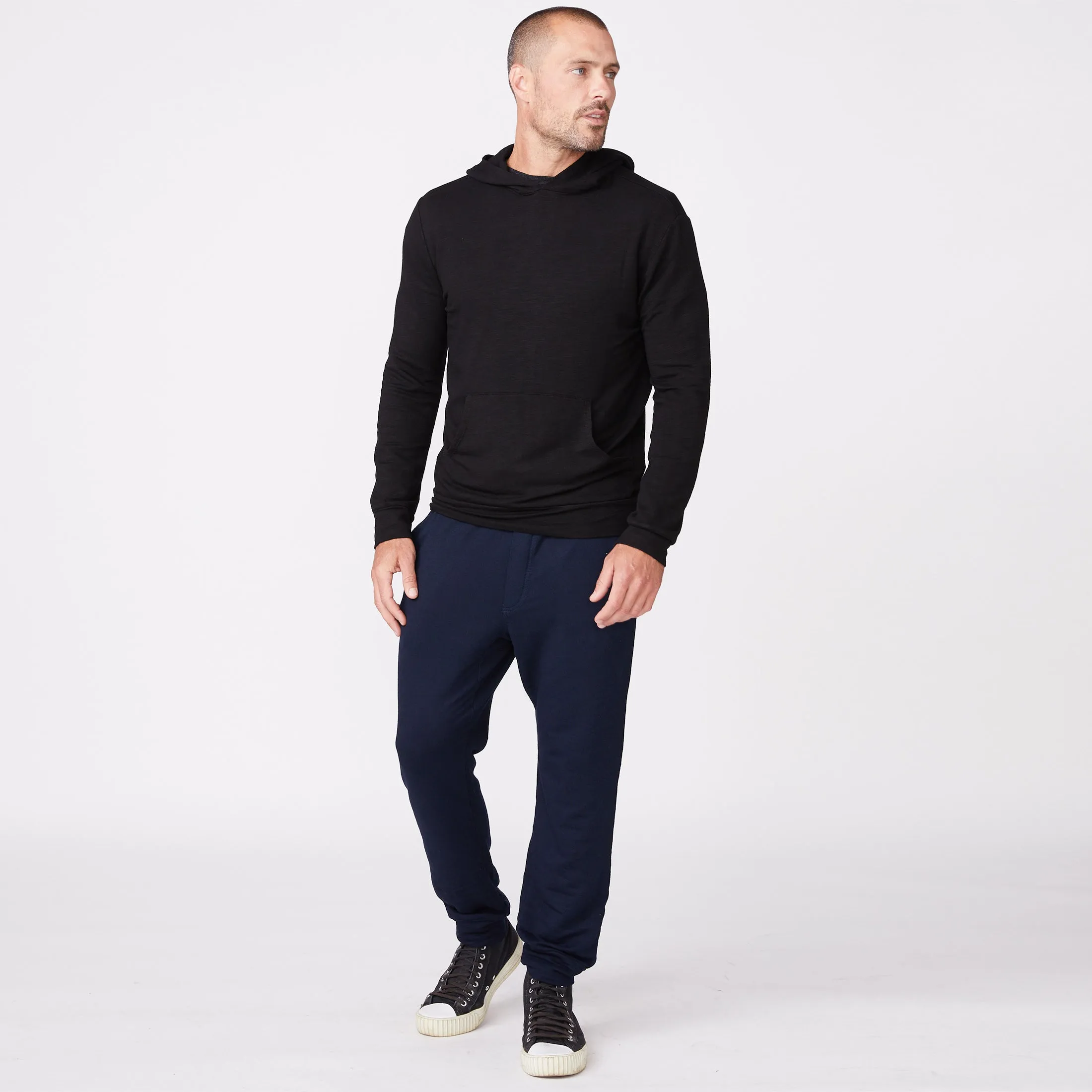 Softened Edges TemperatureRegulating Fabric Supersoft Pullover Hoody