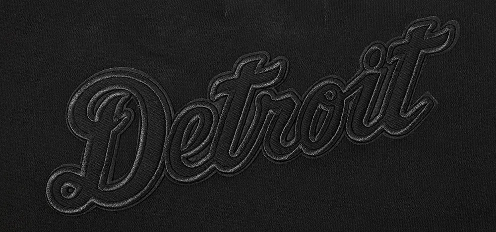 MLB DETROIT TIGERS NEUTRAL WOMEN'S CREWNECK (BLACK)