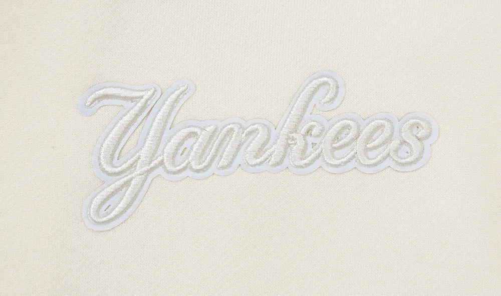 MLB NEW YORK YANKEES NEUTRAL WOMEN'S CREWNECK (EGGSHELL)
