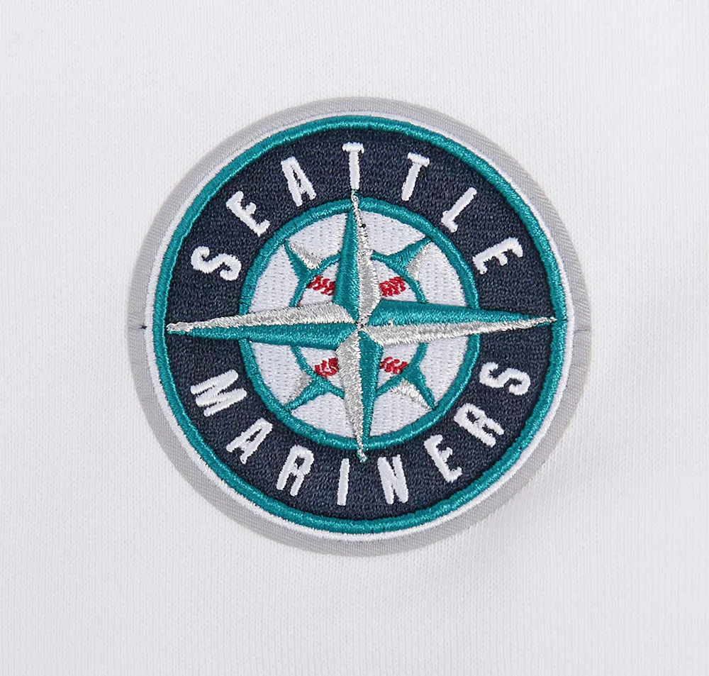 MLB SEATTLE MARINERS CLASSIC WOMEN'S CREWNECK (WHITE)