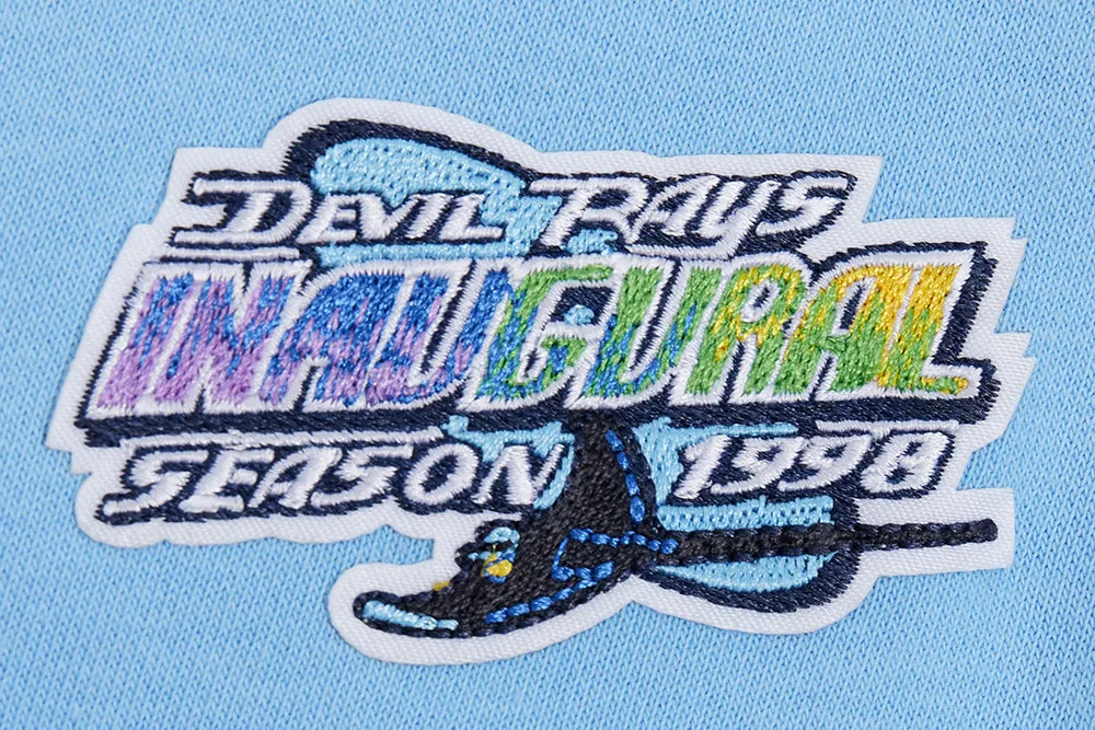 MLB TAMPA BAY RAYS RETRO CLASSIC WOMEN'S RIB CREWNECK (UNIVERSITY BLUE)