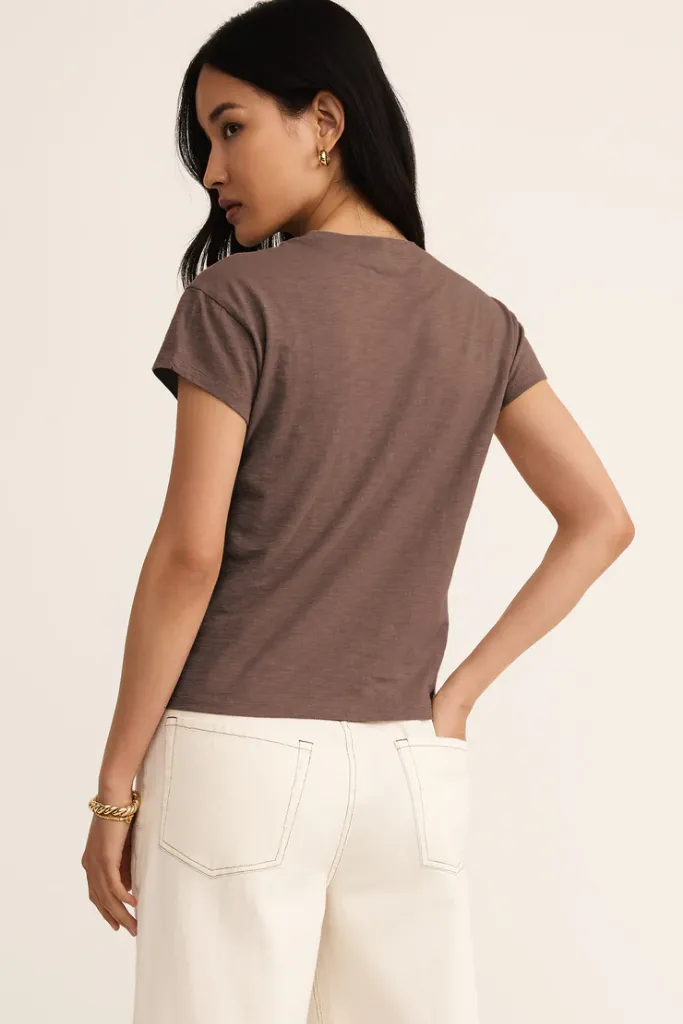 Modern Slub Tee by Z Supply EasyCareMaterial