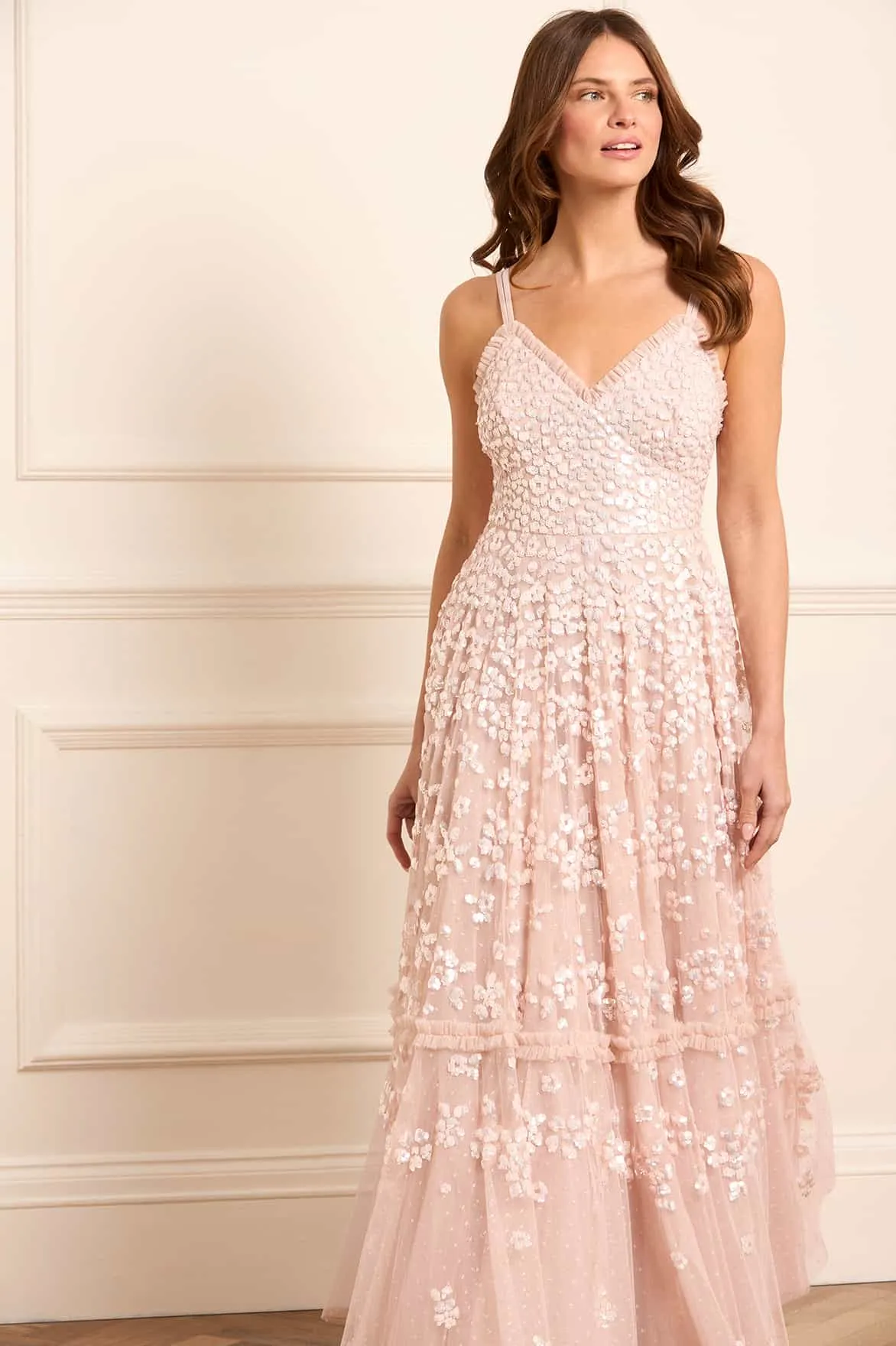 Gentle Glow Grace Glow Maeva Cami Ankle Gown