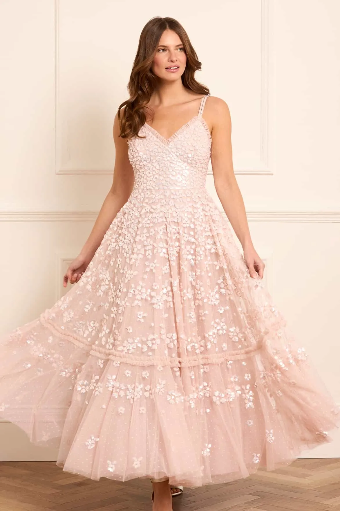 Maeva Cami Ankle Gown Standout Feature AntiFrayEdging