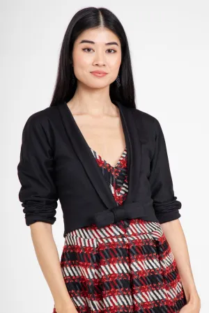Pixie Bolero - Black Ripstop Fabric Technology Articulated Ergonomic Fit
