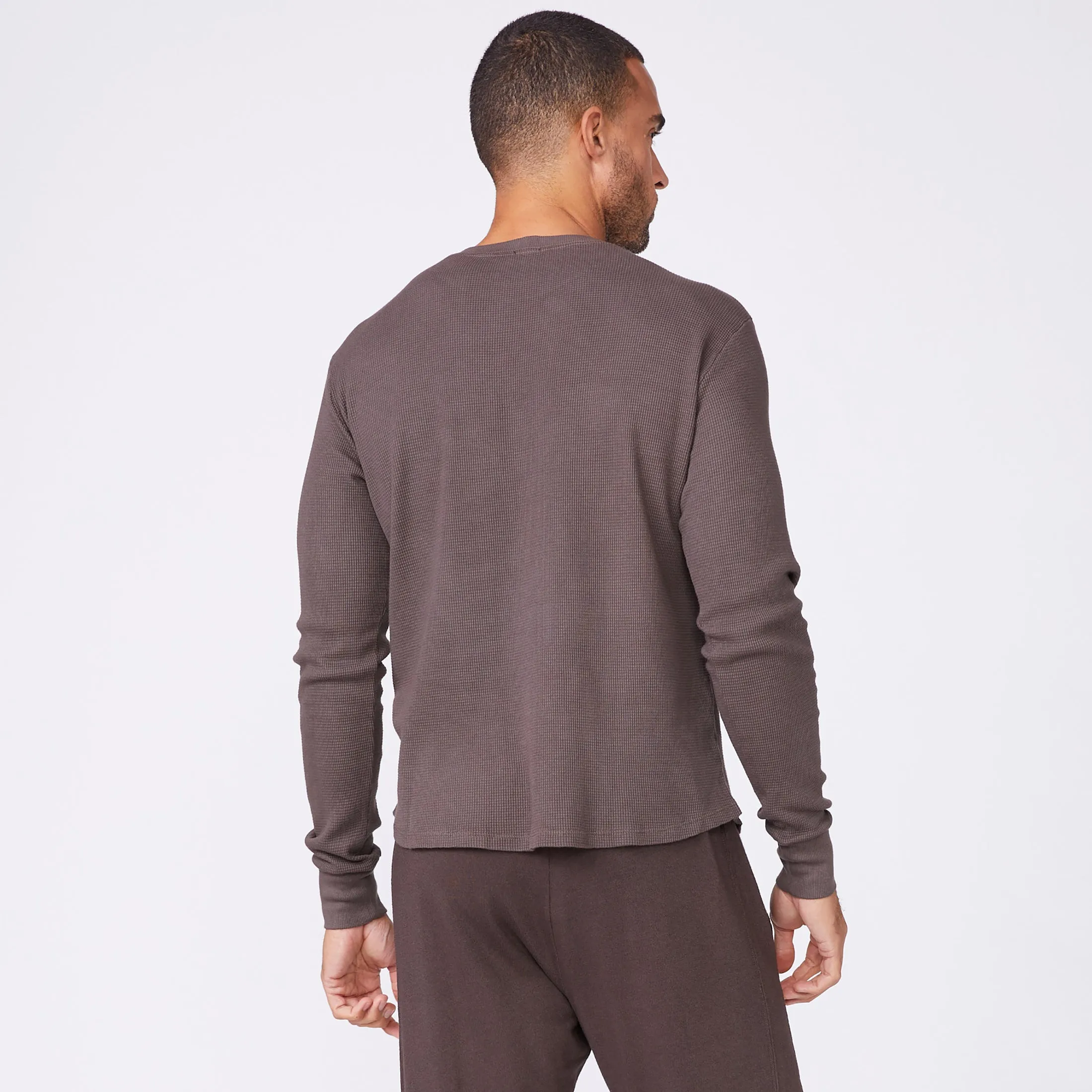 Thermal Long Sleeve Crew UVProtectionCoating Reinforced Shoulder