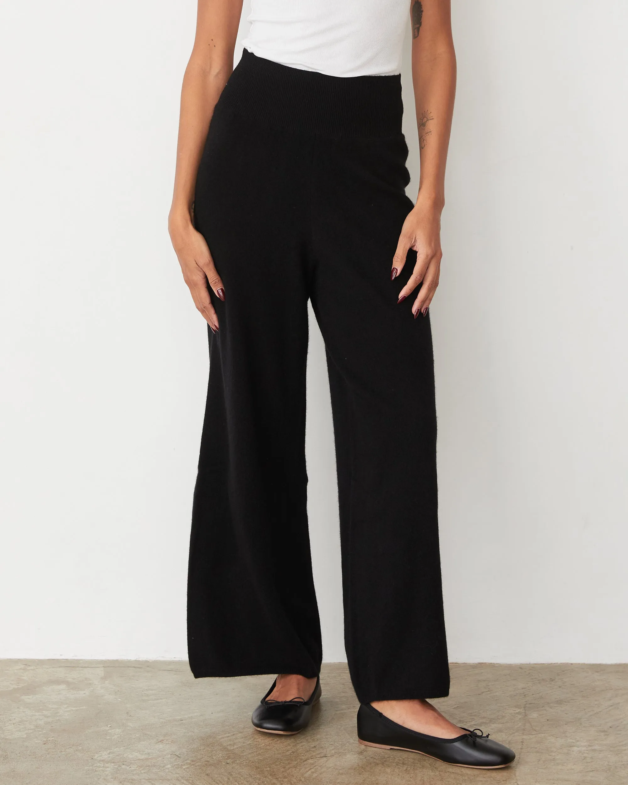 Heat Dissipating Cashmere Crop Pant