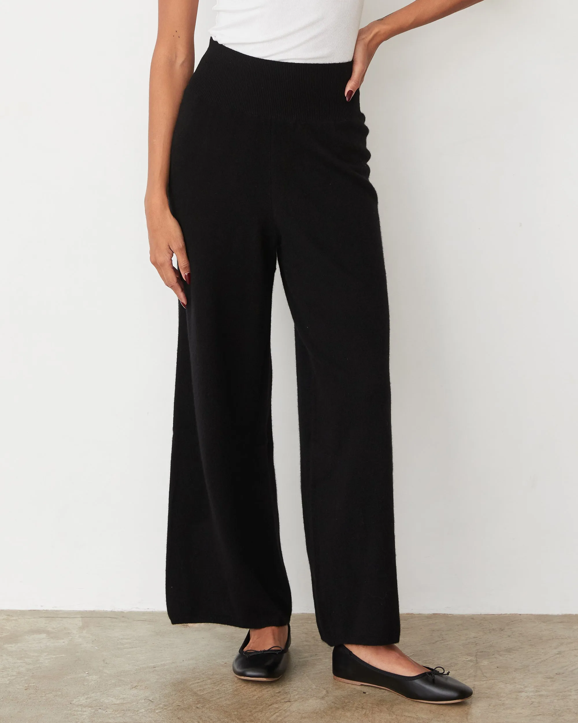 Cashmere Crop Pant Cozy Movement