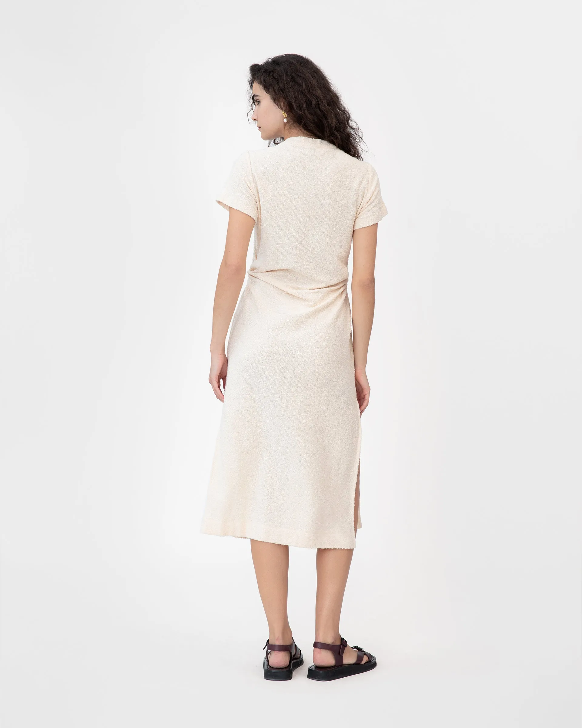 wrinkle free ethical fashion Short Sleeve Aurora Dress