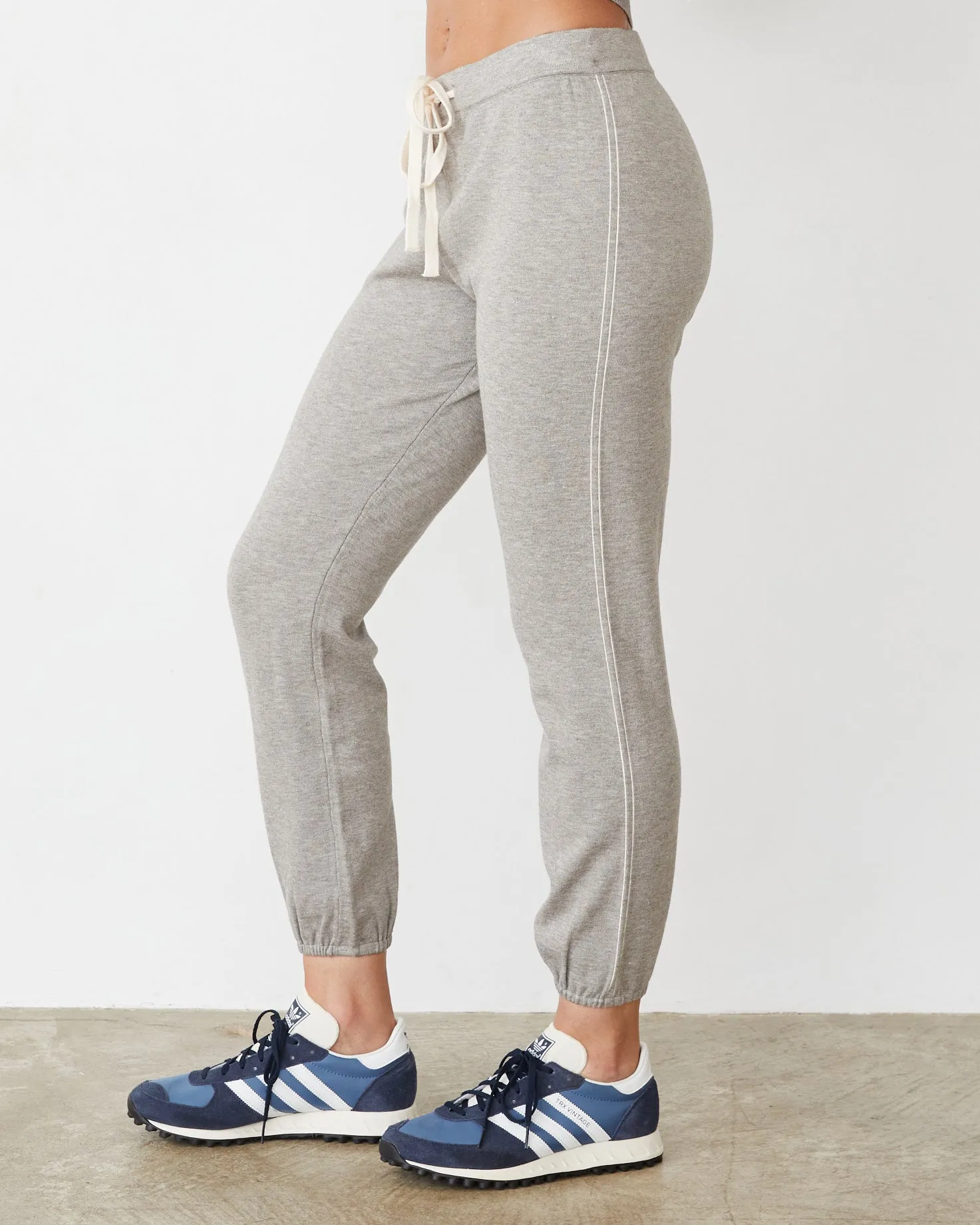 Lightknit Contrast Stitch Vintage Sweat Lightweight Fabric Cool Weather