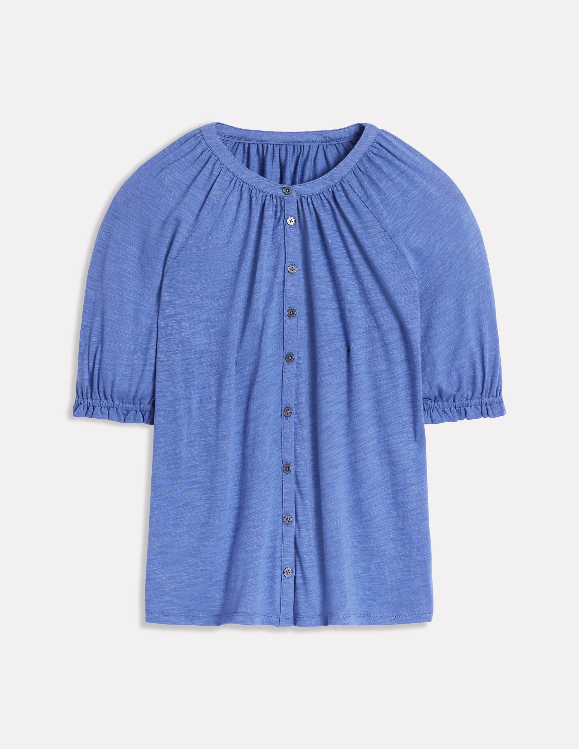 Isla Jersey Shirt-Blue River Ergonomic Fit Design Loose Sweater