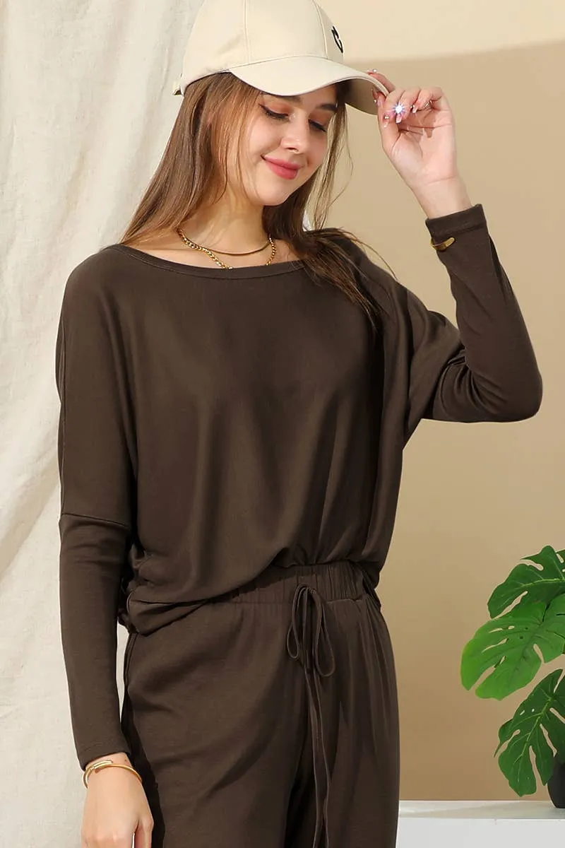 ComfortStretch CASUAL SOLID LONG SLEEVE T SHIRT-CWTTL1449_CWTTL1449