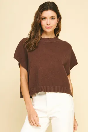 Genevieve Cap Sleeve Sweater LowImpact Manufacturing