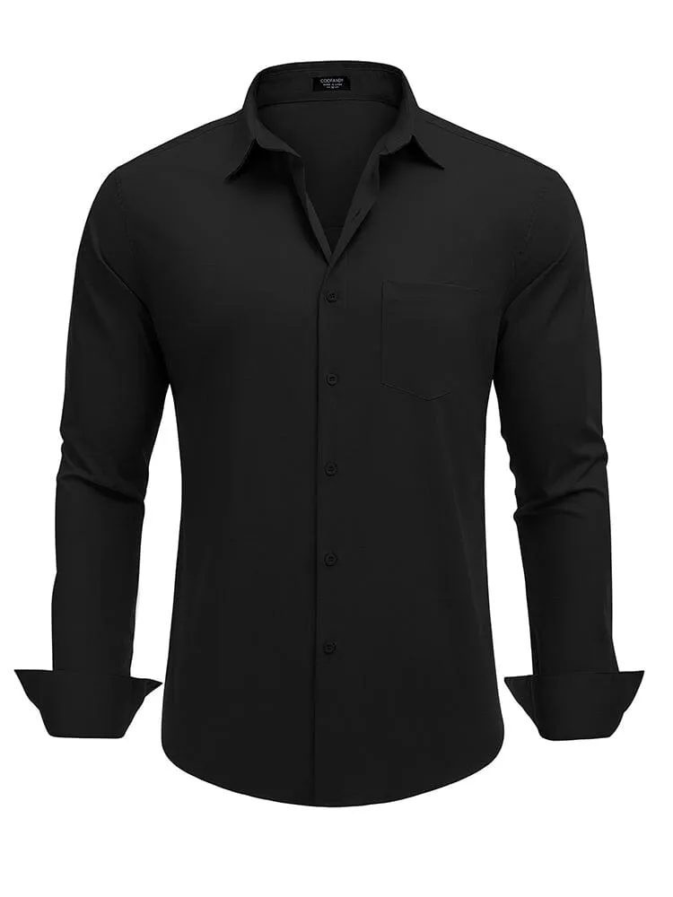 Muscle Fit Wrinkle Free Business Shirt (US Only)