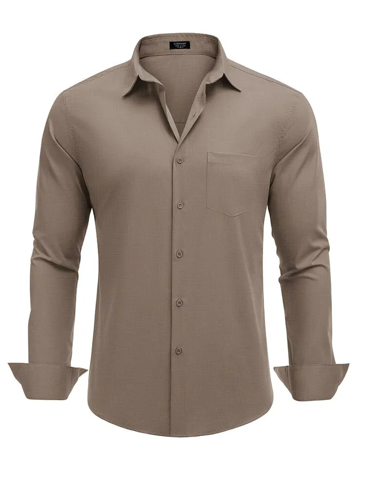 Muscle Fit Wrinkle Free Business Shirt (US Only)