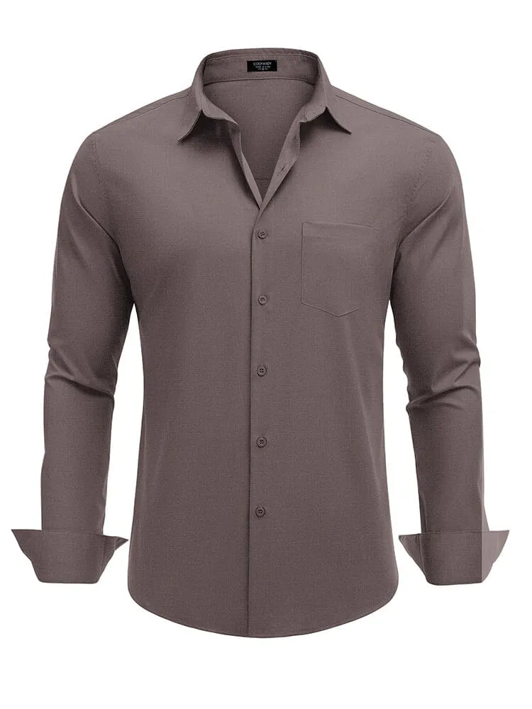 Muscle Fit Wrinkle Free Business Shirt (US Only)