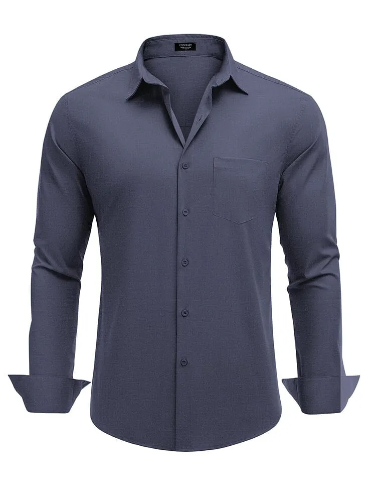 Muscle Fit Wrinkle Free Business Shirt (US Only)