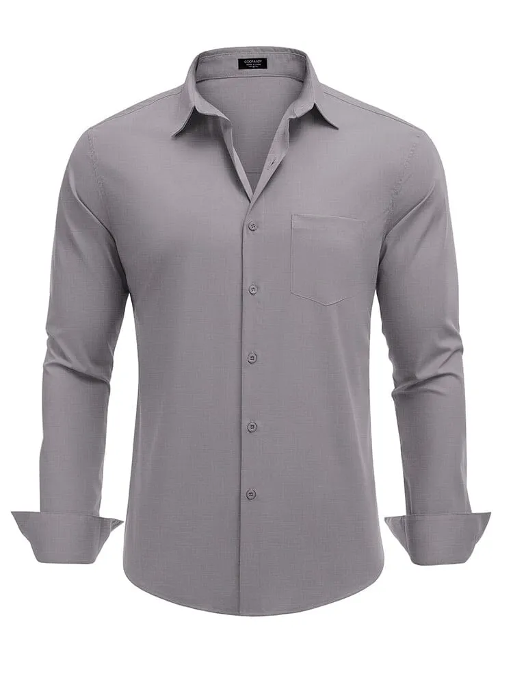 Muscle Fit Wrinkle Free Business Shirt (US Only)