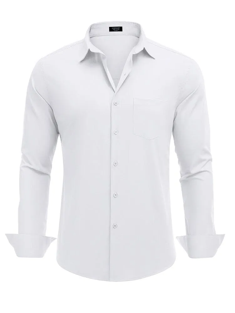 Muscle Fit Wrinkle Free Business Shirt (US Only)
