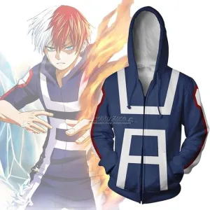 My Hero Academia UA Uniform Cosplay Hoodie