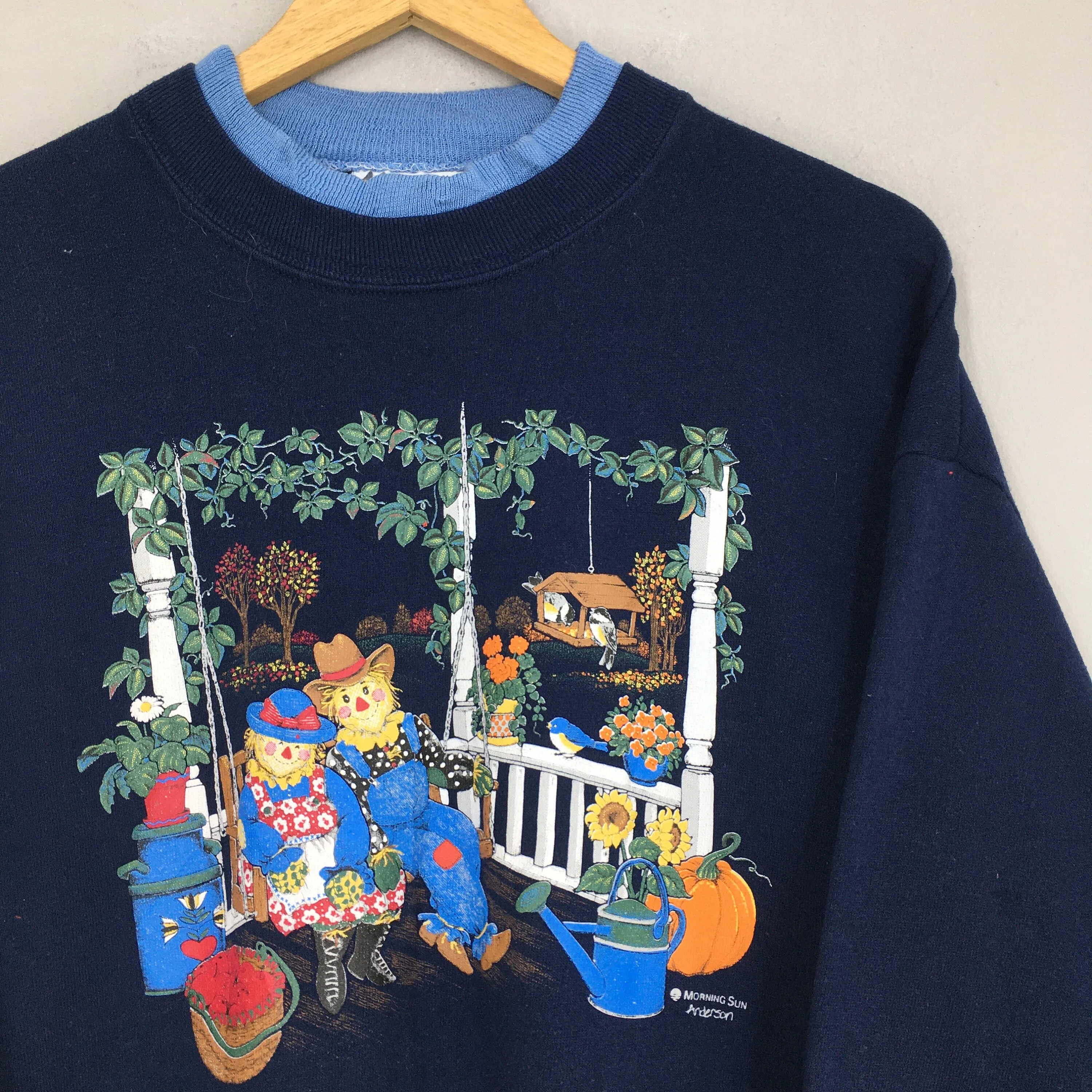 Natures Garden Morning Sun Sweatshirt Large