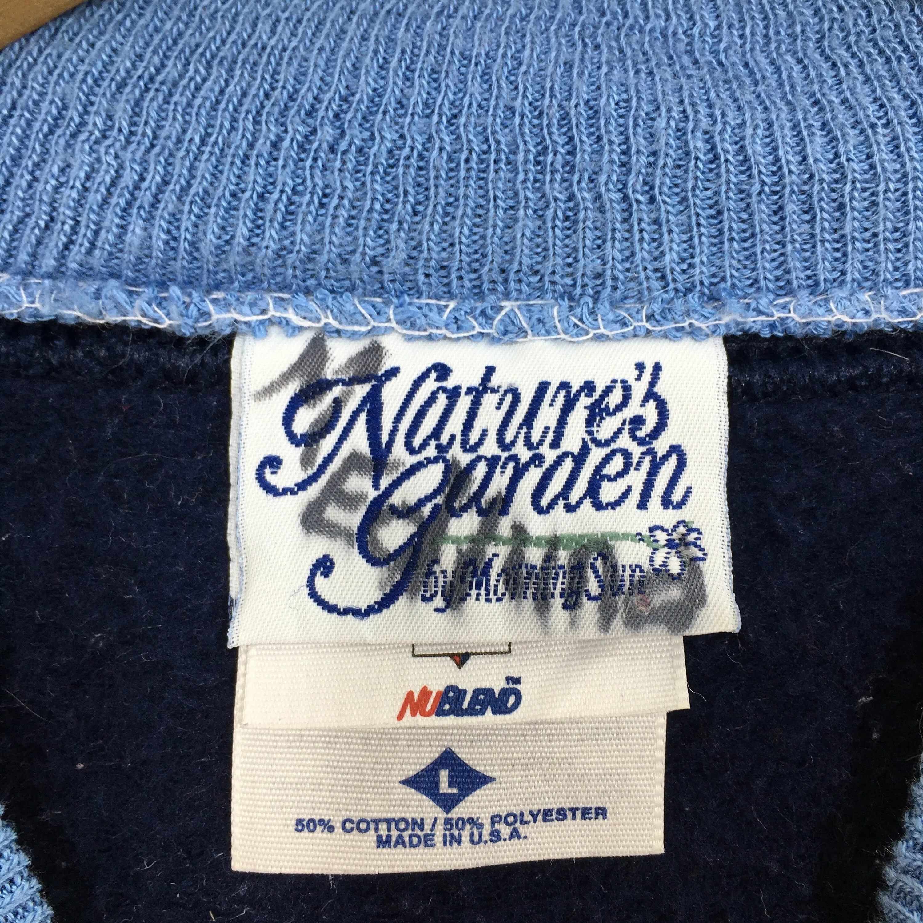 Natures Garden Morning Sun Sweatshirt Large