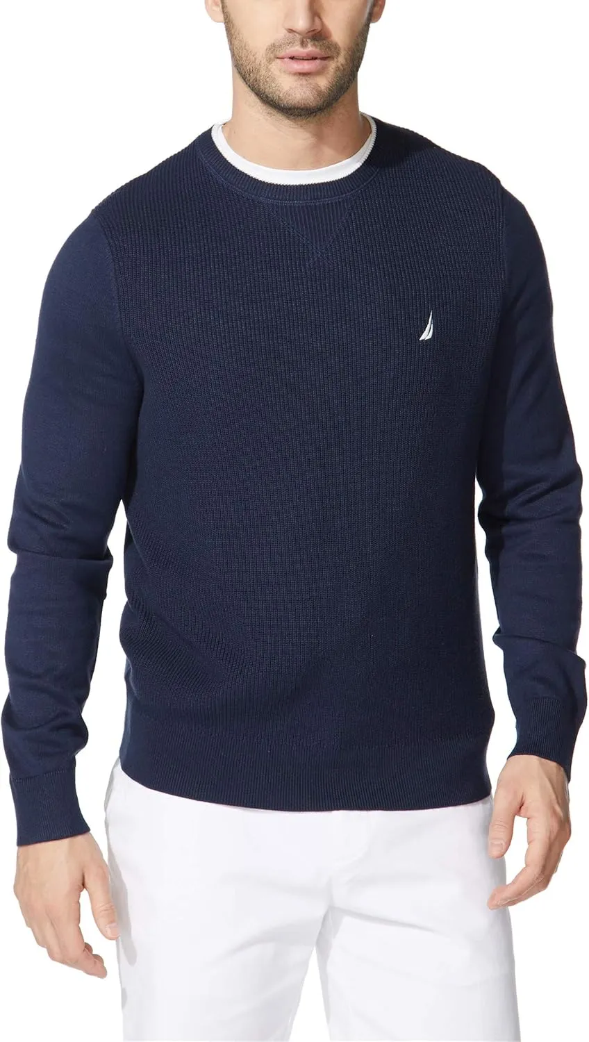 Nautica Men's Ribbed Sweater