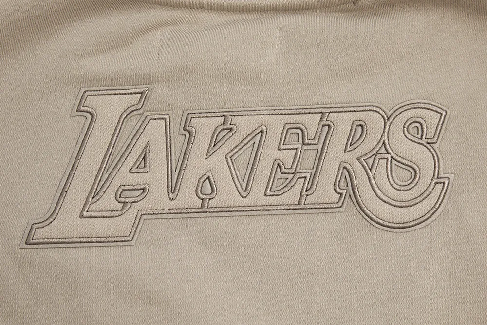 NBA LOS ANGELES LAKERS NEUTRAL WOMEN'S CREWNECK (TAUPE)