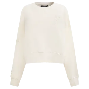 NBA SAN ANTONIO SPURS NEUTRAL WOMEN'S CREWNECK (EGGSHELL)