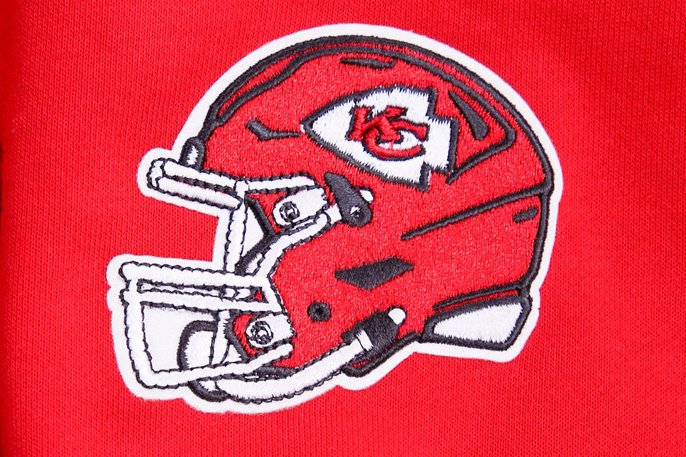 NFL KANSAS CITY CHIEFS CLASSIC WOMEN'S FLC CREWNECK (RED)