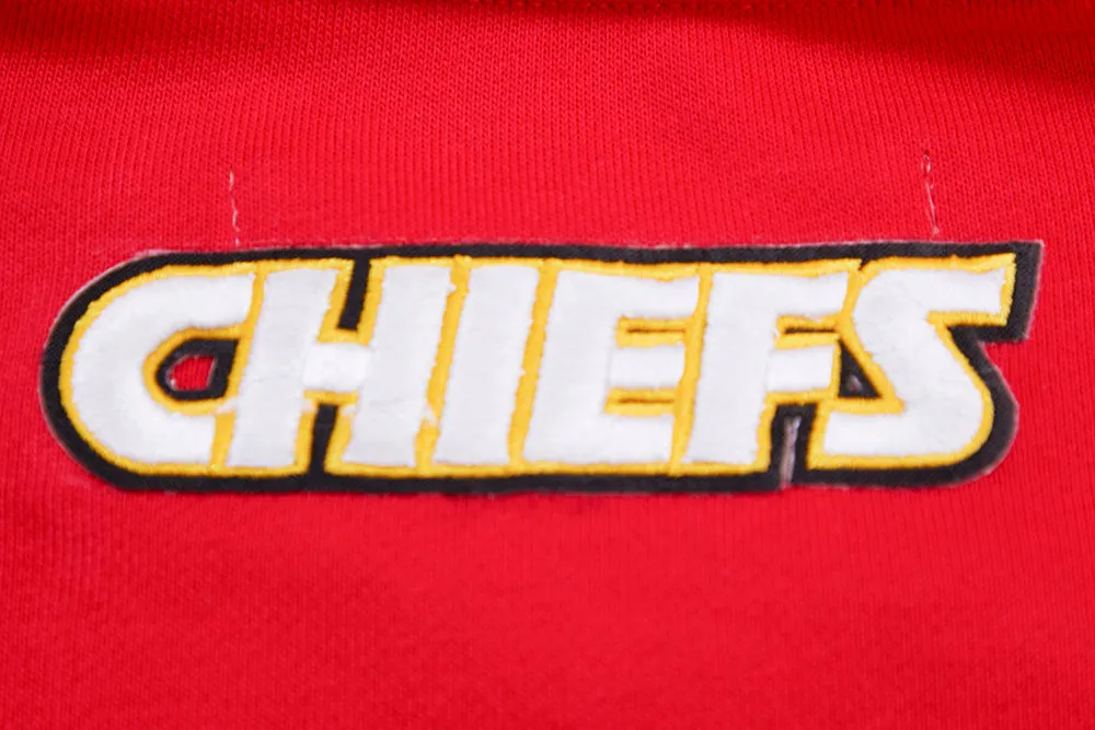 NFL KANSAS CITY CHIEFS CLASSIC WOMEN'S FLC CREWNECK (RED)