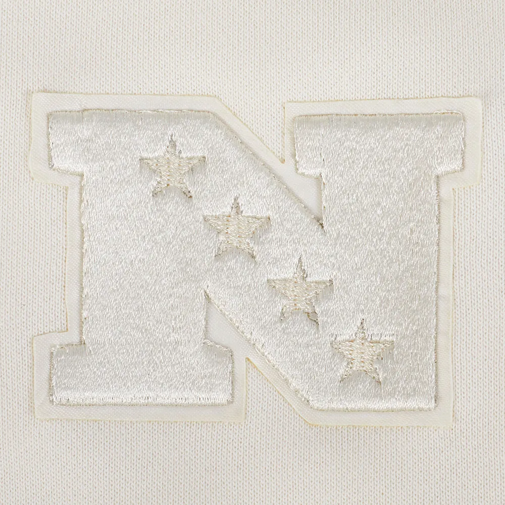 NFL NEW YORK GIANTS NEUTRAL WOMEN'S CREWNECK (EGGSHELL)