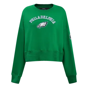 NFL PHILADELPHIA EAGLES CLASSIC WOMEN'S CREWNECK (KELLY GREEN)