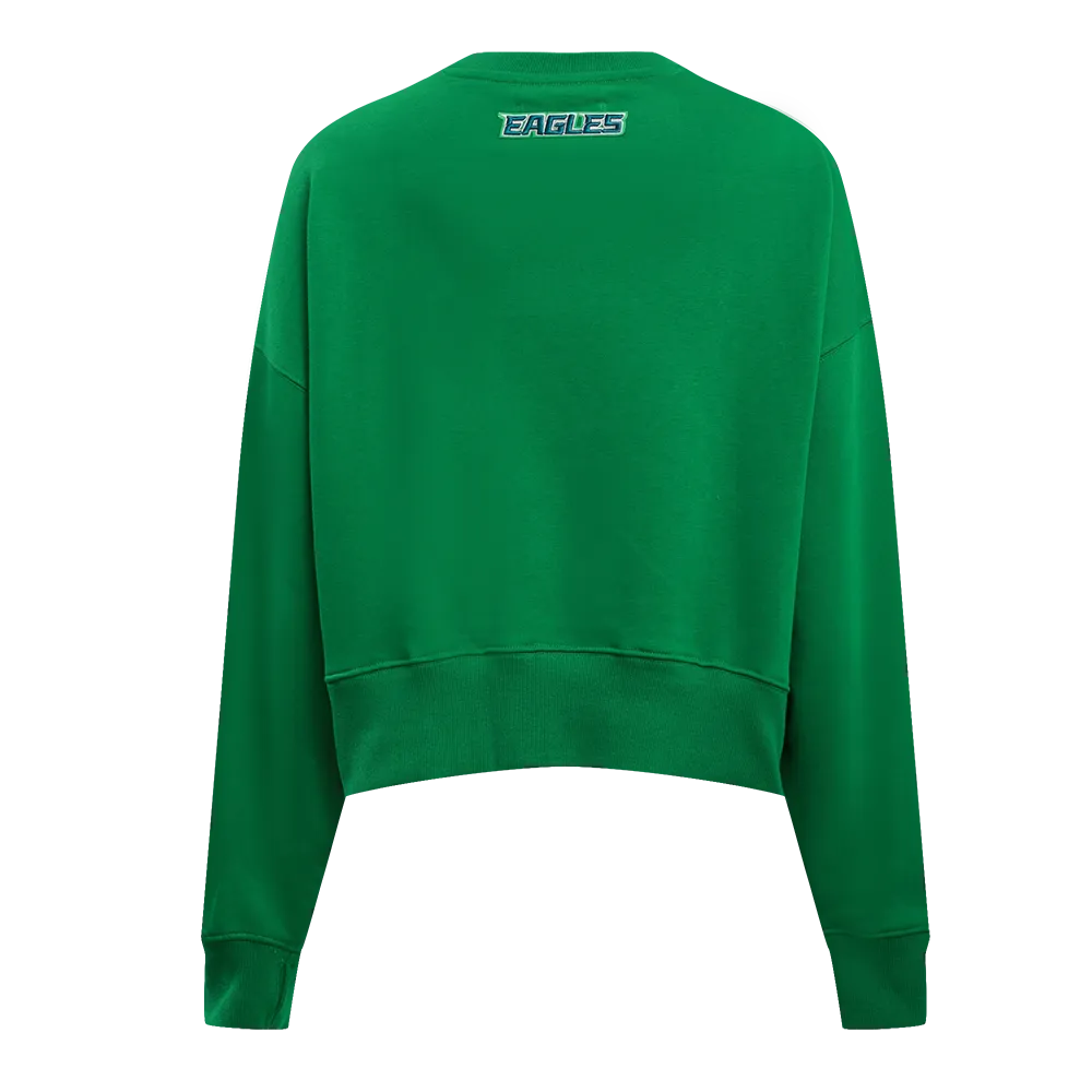 NFL PHILADELPHIA EAGLES CLASSIC WOMEN'S CREWNECK (KELLY GREEN)