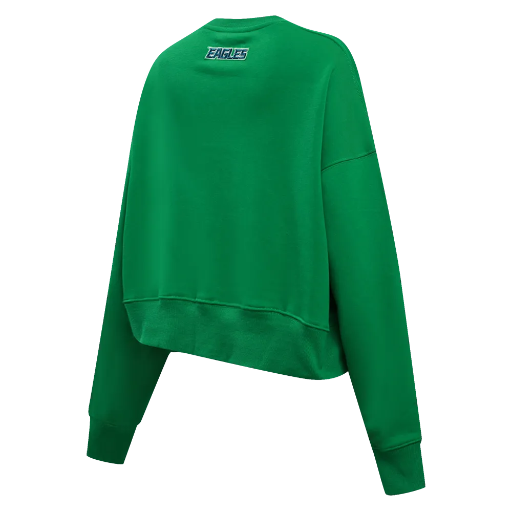 NFL PHILADELPHIA EAGLES CLASSIC WOMEN'S CREWNECK (KELLY GREEN)