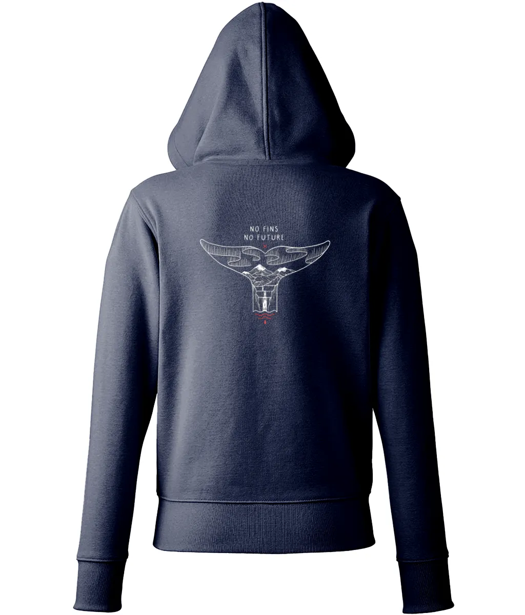 No Fins No Future Women's Zip Hoodie