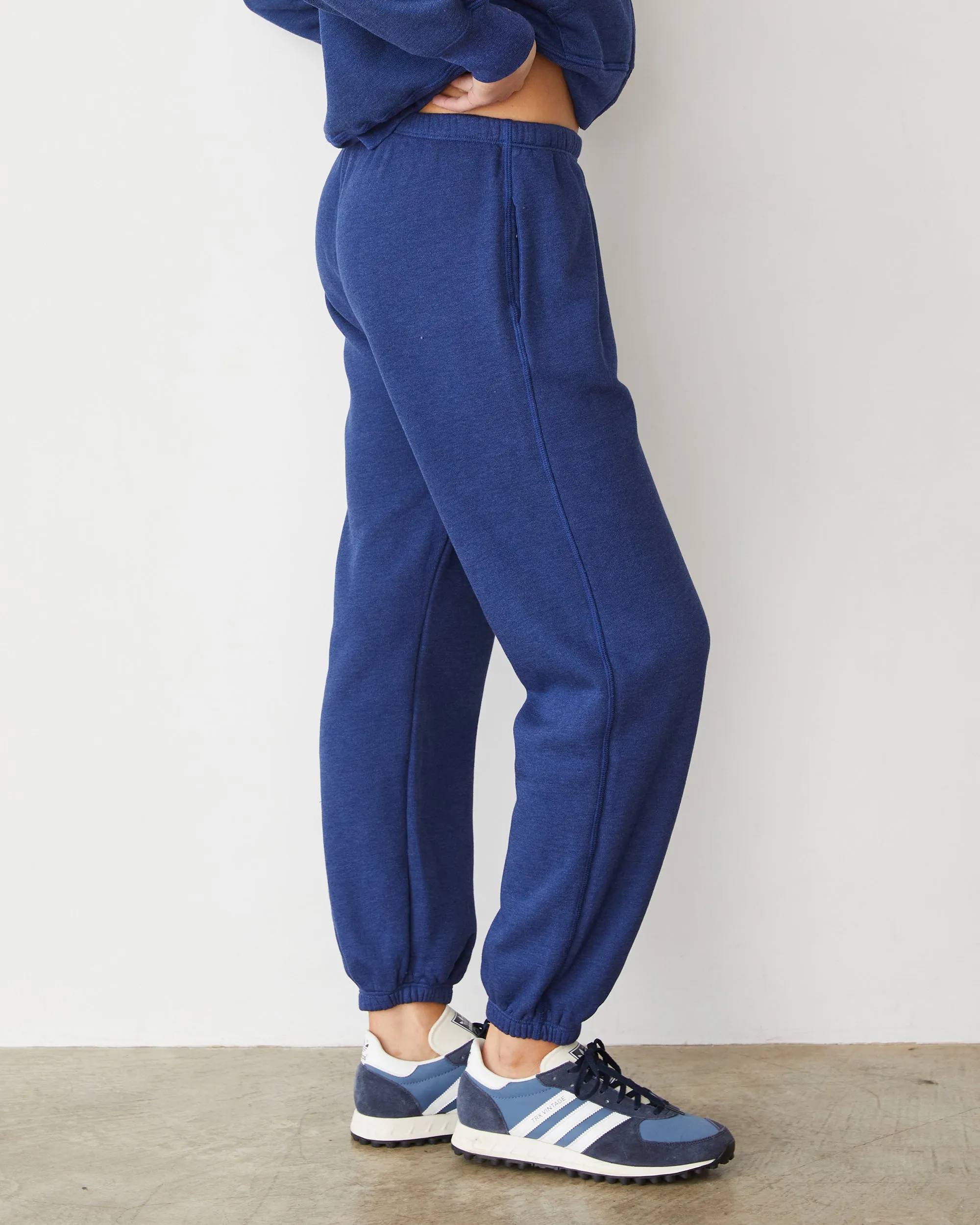 Teddy Fleece Relaxed Sweat Slim Fit Wear Versatile Layering