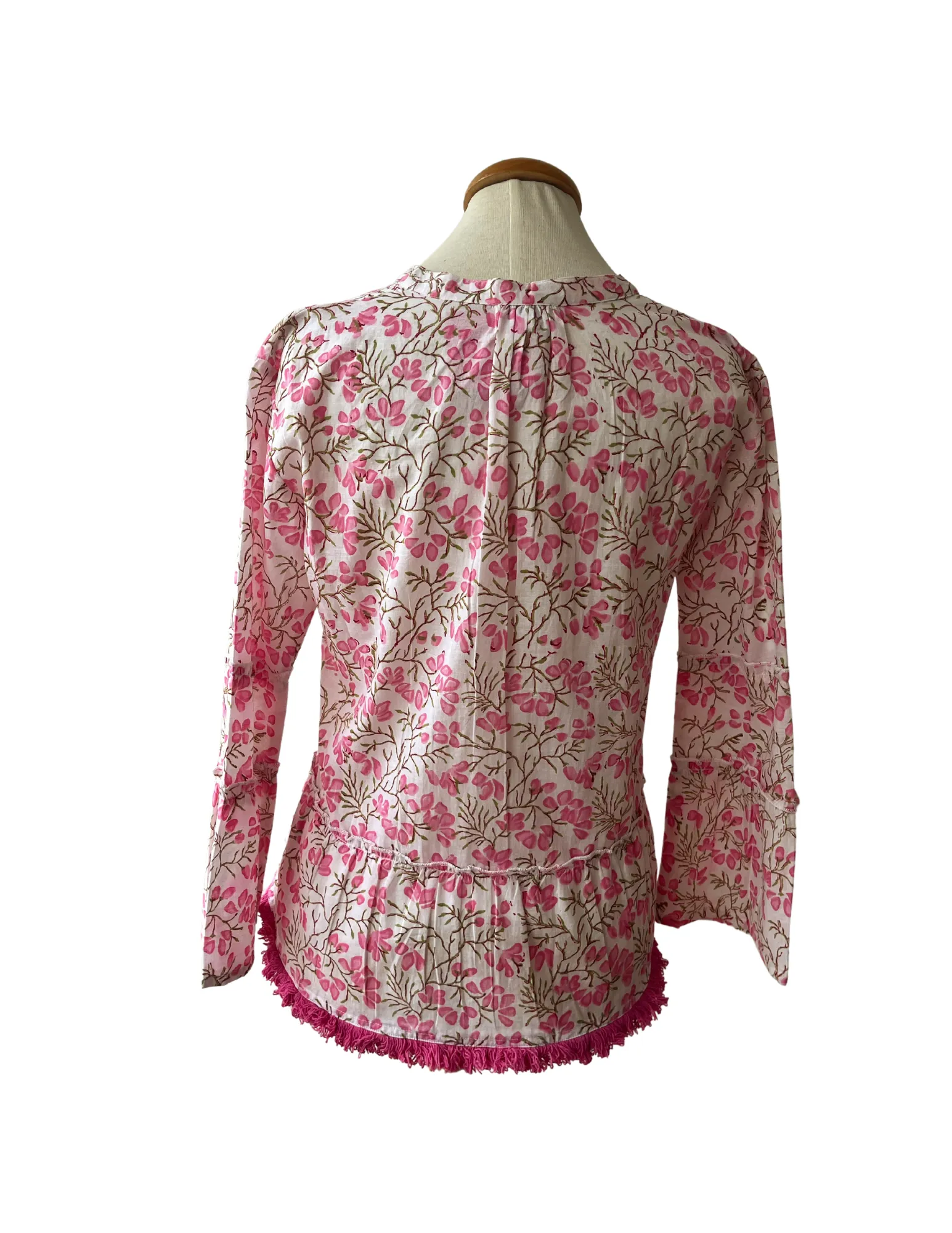 SeamFree Knitting Rye Top Pink Gooseberry