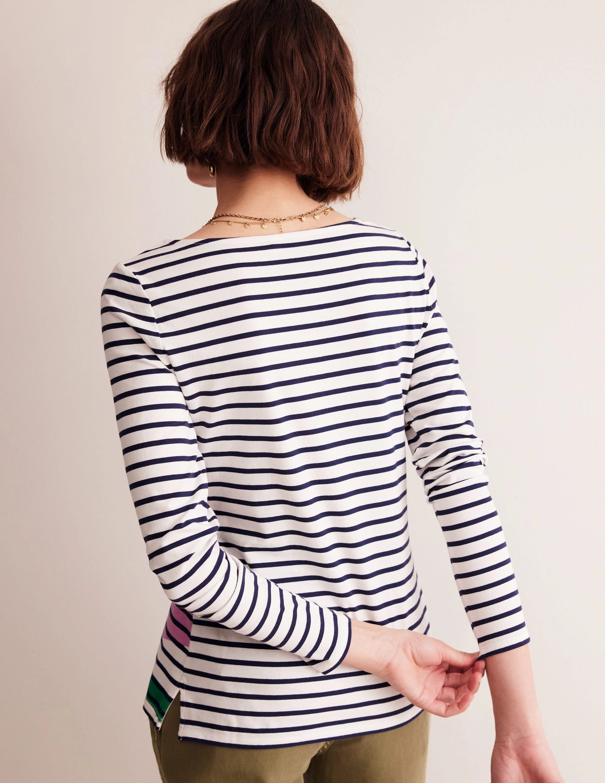 Ella Long Sleeve Breton-Multi, Sunshine Pop QuickRelease