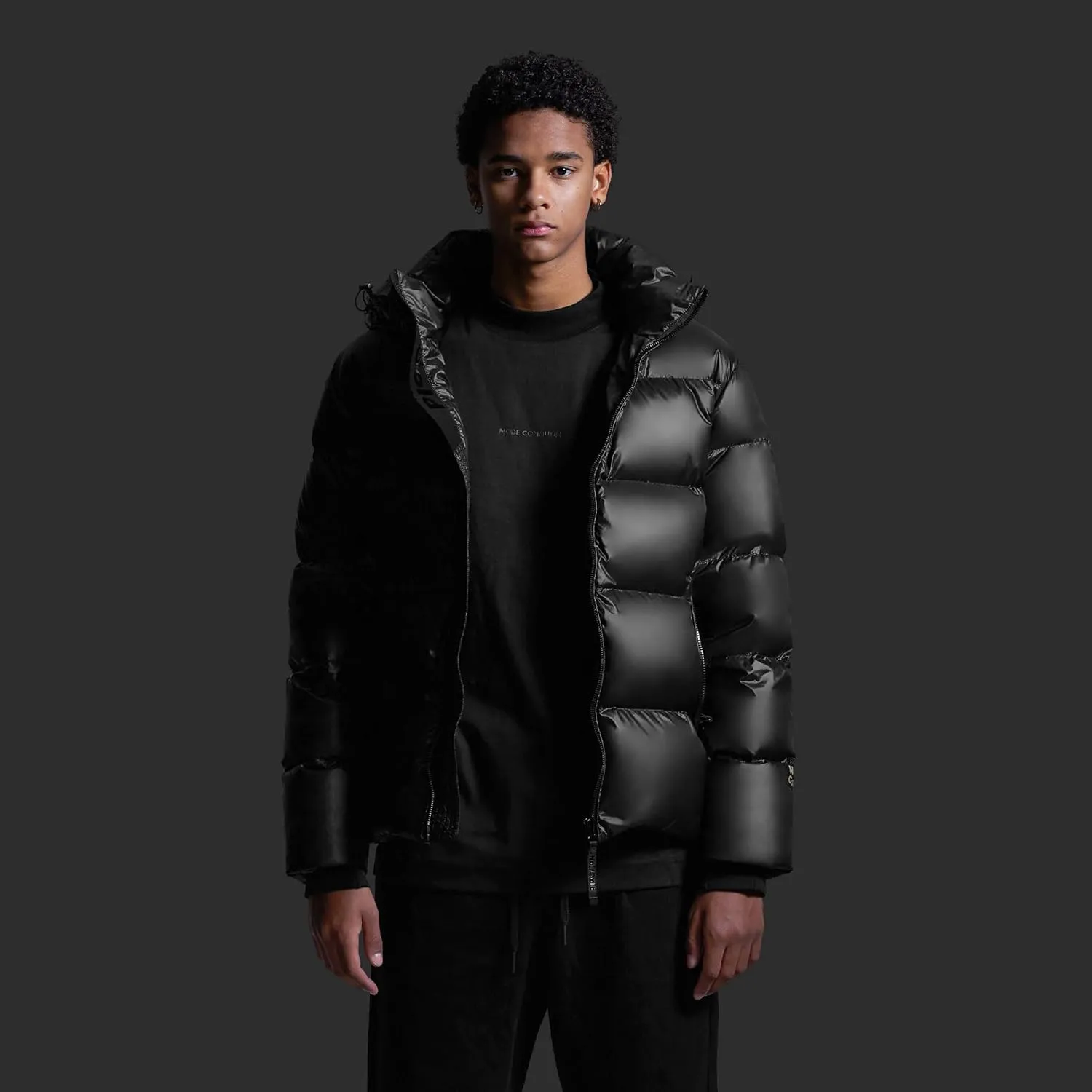 NoirGold Men's Winter Puffer Jacket - Goose Down, Thick Down Jacket, Sizes S-XXL.