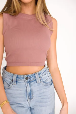 Flex Fit Shoulder Construction Convertible Style Ready to Move Top in Dusty Lilac