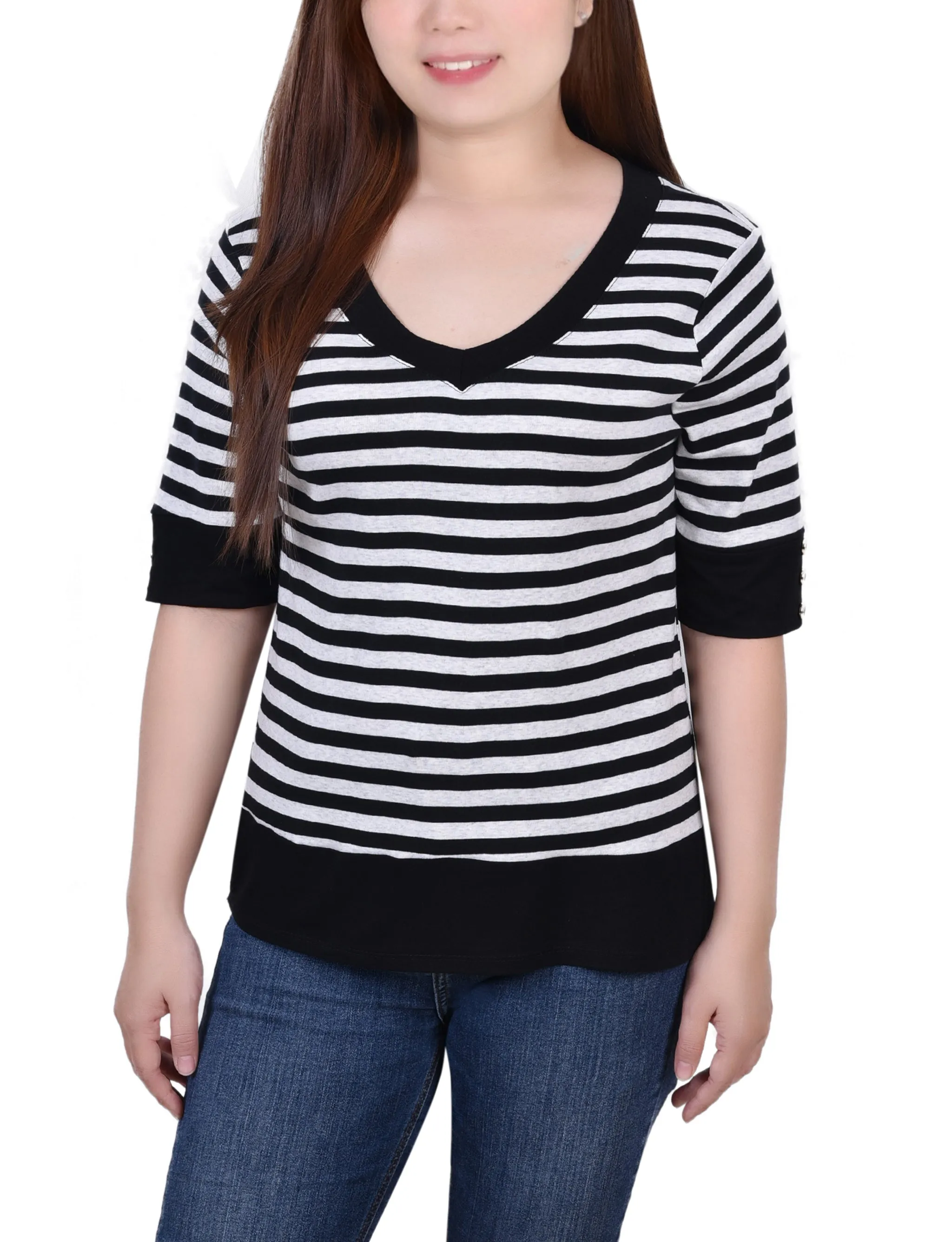 Elbow Sleeve Top Compression Fit Engineering Tailored Placket