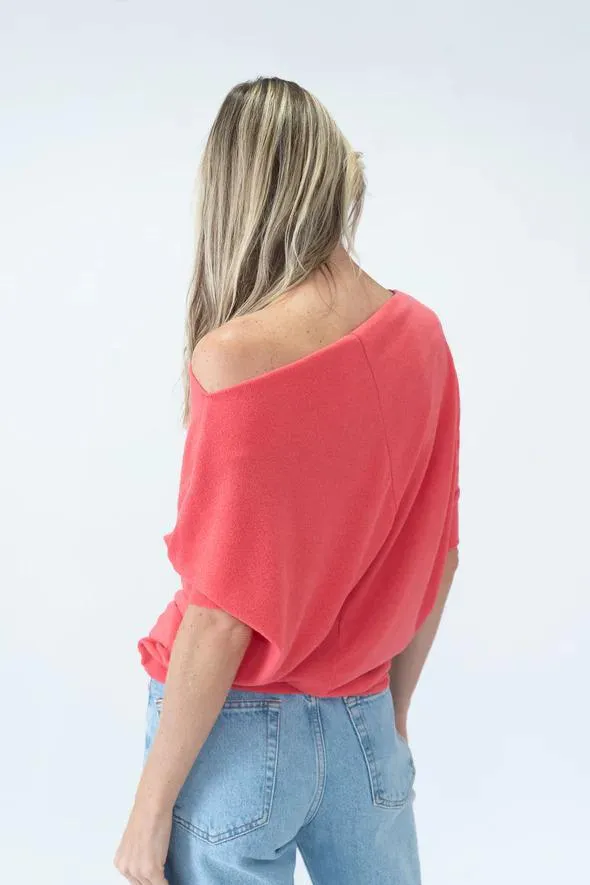Relaxed Silhouette MultipanelLayout Six Fifty Short Sleeve Anywhere Top