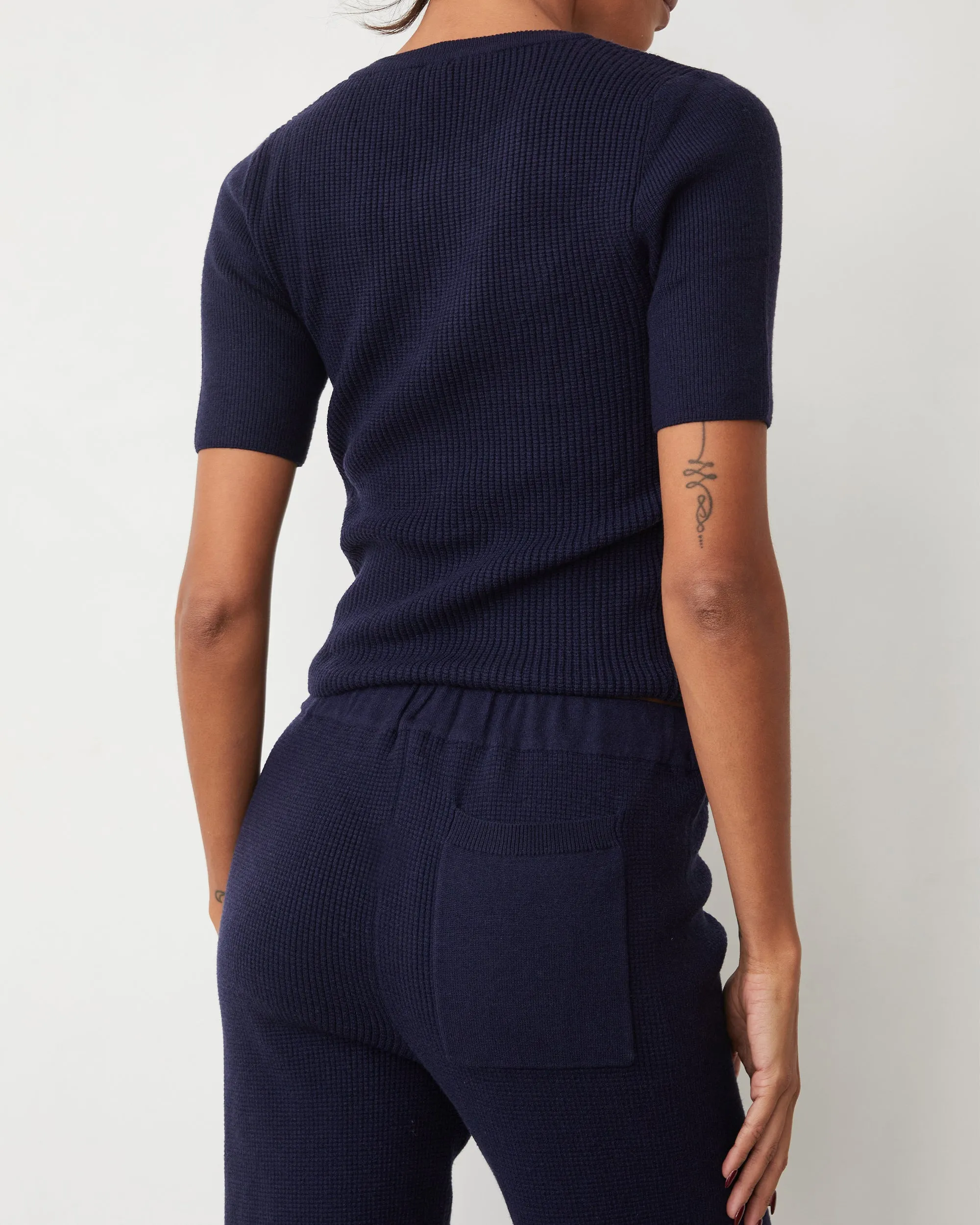 BreathableMeshPanels SoftTouchBrushedInterior Softknit Rib Waffle Oversized Sweat