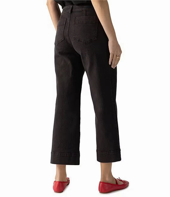 Simple Shirt Sanctuary The Marine Standard Rise Jeans in Obsidian